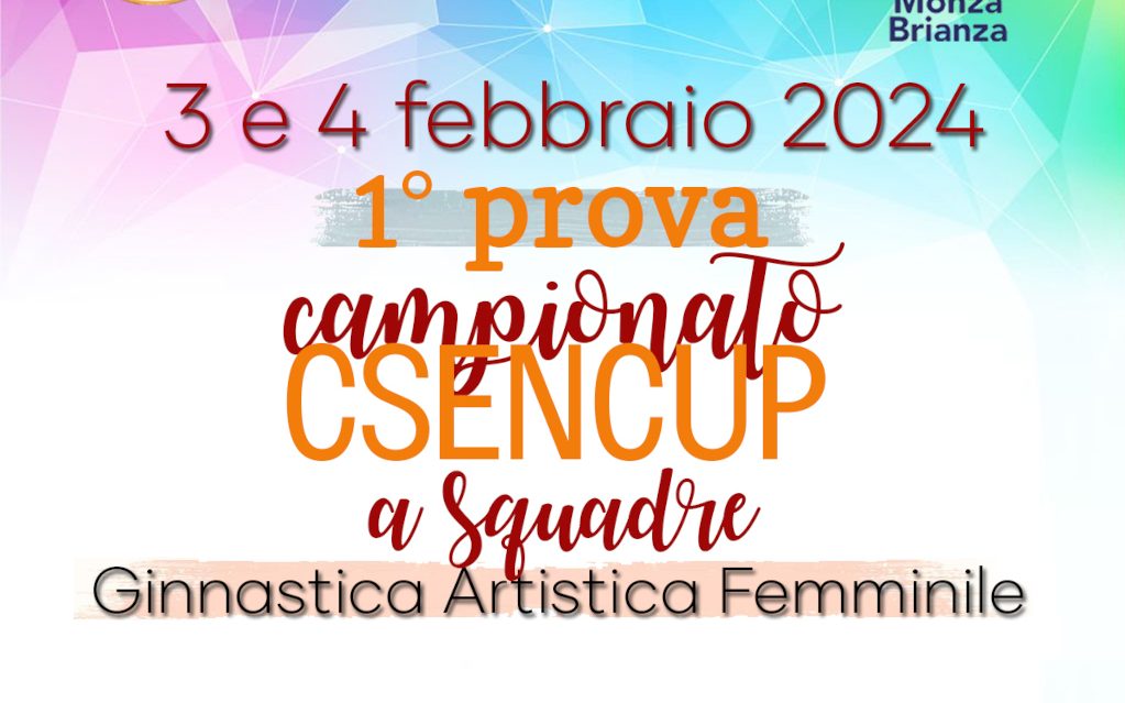 Featured image for “1 prova CSEN Cup a squadre – 03/04 Febbraio 2024”